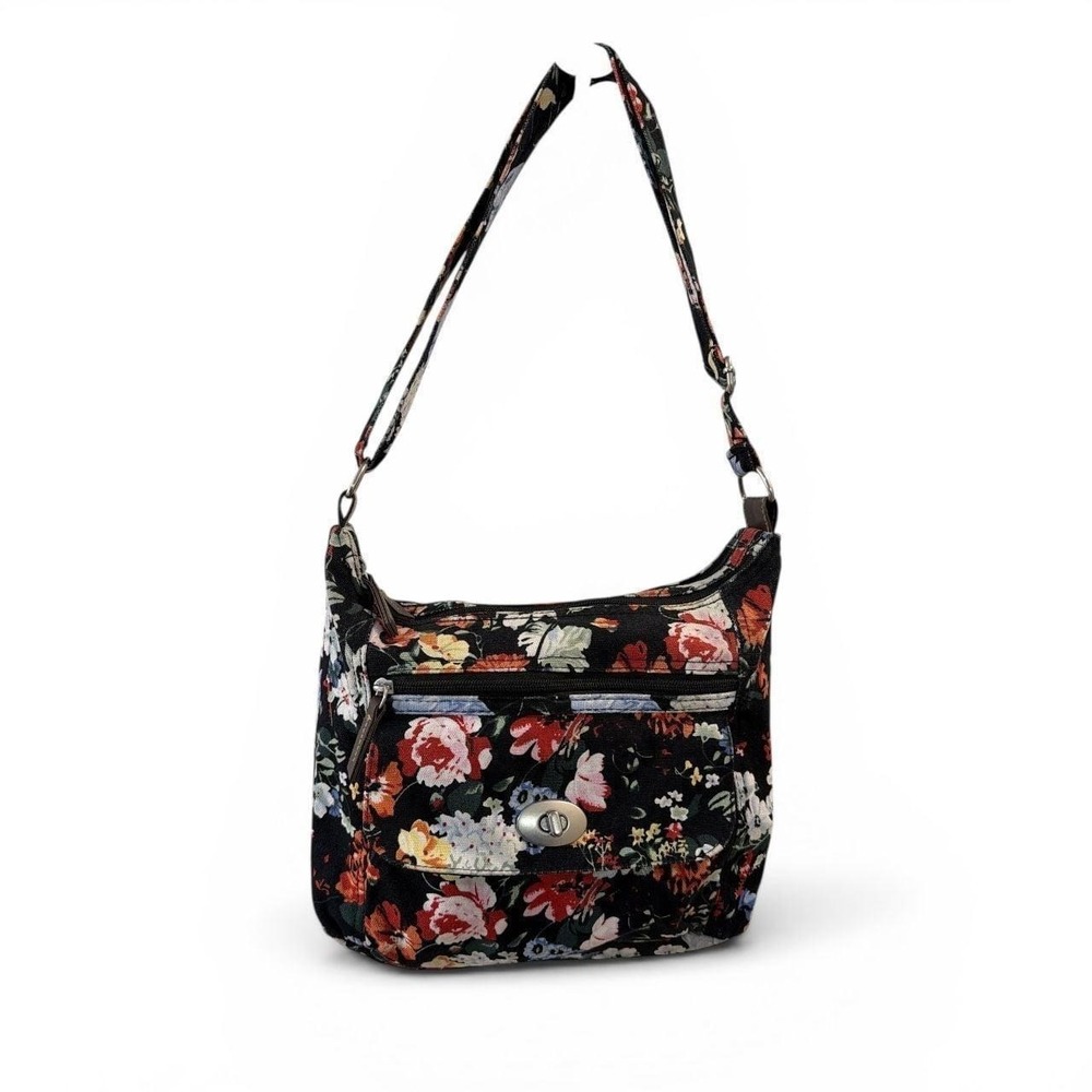 Floral Canvas Crossbody/Shoulder bag NWOT